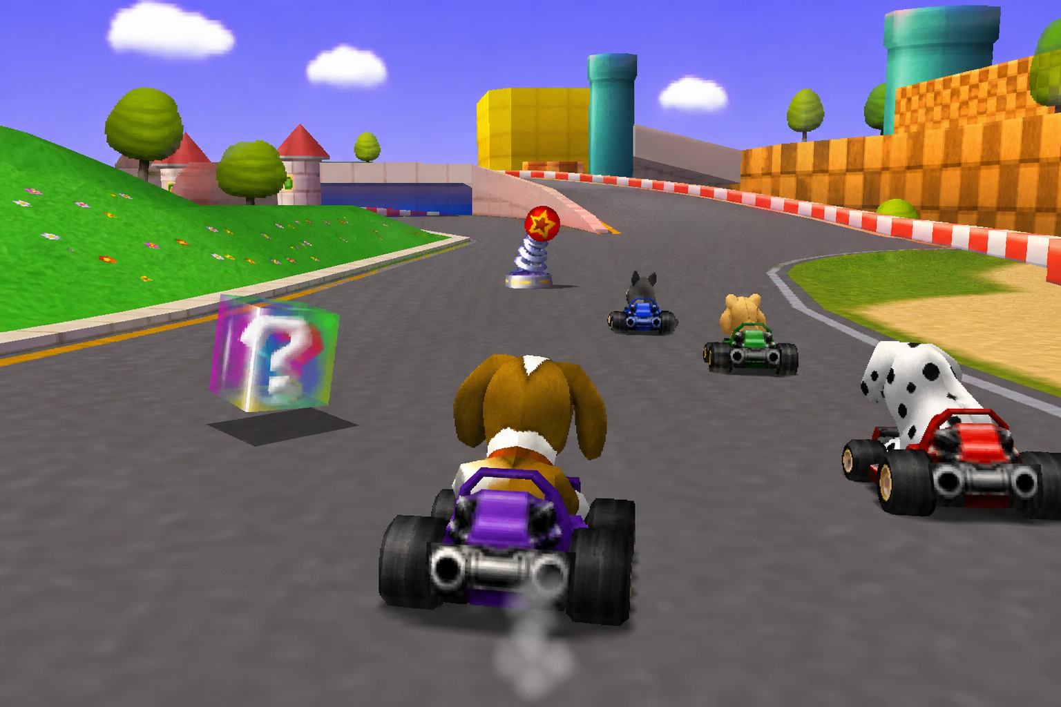 Dog Kart Gameplay