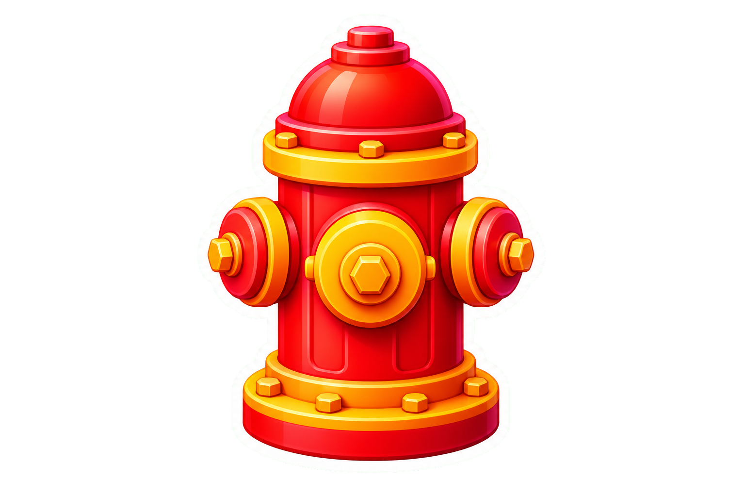 Hydrant sticker